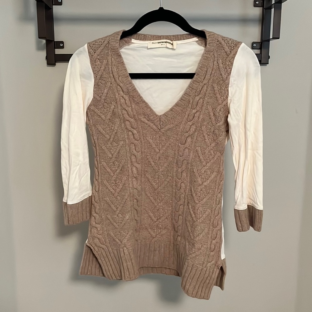 Pilcro and the Letterpress Sweatervest Top